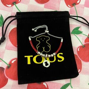 Red and Silver Bracelet